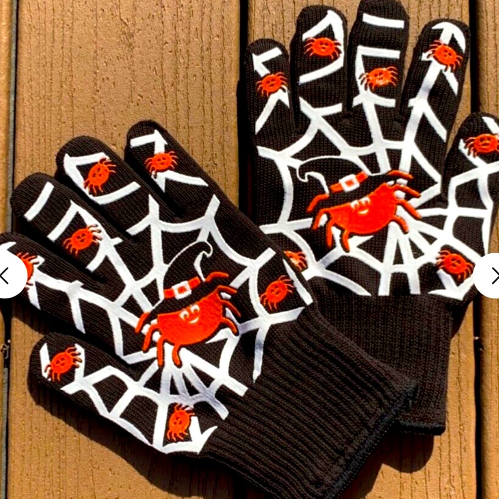 🆕TARA TESHER TEMPTATIONS OVEN GLOVES “BOOFETTI” SIZE SMALL/MED NWTS!